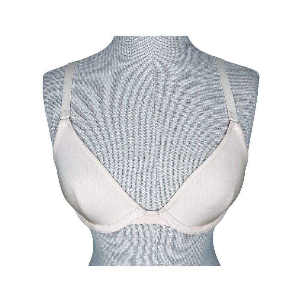 Cuup The Triangle Bra sz 30B * Soft Microfiber Lightweight Deep V-Neck Bra